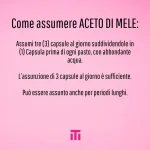 Aceto di Sidro di Mele 100% - 90 Caps - immagine 3