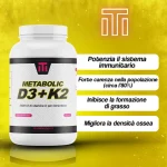 Metabolic D3 + K2 - 200 Compresse - immagine 2
