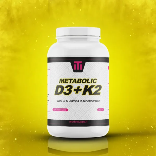 Metabolic D3 + K2 - 200 Compresse